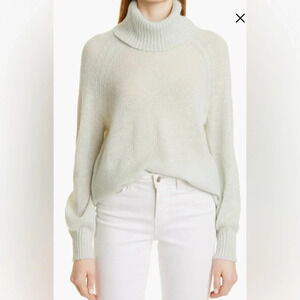 Toccin Cotton & Wool Blend Turtleneck Sweater